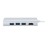 USB C 8 in 1 USB-C to Type-C USB Multi 3.0 HDMI - Simooe 