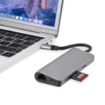USB C 8 in 1 USB-C to Type-C USB Multi 3.0 HDMI - Simooe 
