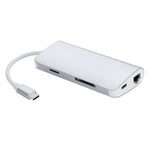 USB C 8 in 1 USB-C to Type-C USB Multi 3.0 HDMI - Simooe 