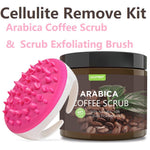 Coffee scrub + massage brush - Simooe 