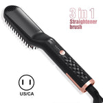 3 in 1 Multifunctional Hair Comb Brush Beard - Simooe 