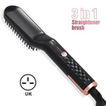 3 in 1 Multifunctional Hair Comb Brush Beard - Simooe 
