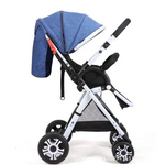 baby stroller high landscape simple trolley can sit reclining - Simooe 