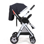 baby stroller high landscape simple trolley can sit reclining - Simooe 