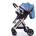 baby stroller high landscape simple trolley can sit reclining - Simooe 