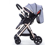 baby stroller high landscape simple trolley can sit reclining - Simooe 