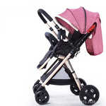 baby stroller high landscape simple trolley can sit reclining - Simooe 