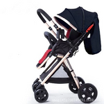 baby stroller high landscape simple trolley can sit reclining - Simooe 