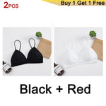 2Pcs Seamless Soft Bras