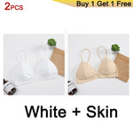 2Pcs Seamless Soft Bras