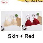 2Pcs Seamless Soft Bras