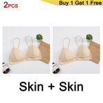2Pcs Seamless Soft Bras