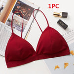 2Pcs Seamless Soft Bras