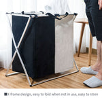shape Foldable Dirty Laundry Basket Organizer Printed - Simooe 