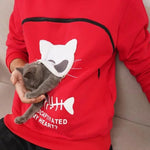Cat lover hoodie cuddle bag (LAST 3 DAYS PROMOTION - 50% OFF)