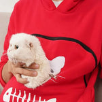Cat lover hoodie cuddle bag (LAST 3 DAYS PROMOTION - 50% OFF)