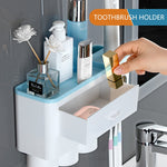 Multi-Functional Toothbrush Holder