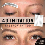 4D Hair-like Authentic Eyebrows