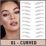 4D Hair-like Authentic Eyebrows
