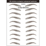 4D Hair-like Authentic Eyebrows