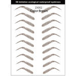 4D Hair-like Authentic Eyebrows