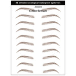 4D Hair-like Authentic Eyebrows