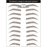 4D Hair-like Authentic Eyebrows