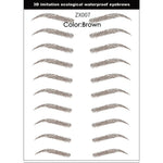 4D Hair-like Authentic Eyebrows
