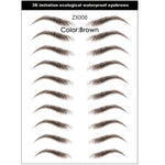 4D Hair-like Authentic Eyebrows