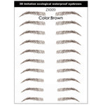 4D Hair-like Authentic Eyebrows