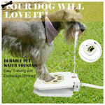 OUTDOOR DOG PET WATER FOUNTAIN