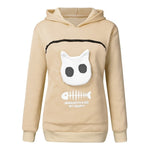 Cat lover hoodie cuddle bag (LAST 3 DAYS PROMOTION - 50% OFF)