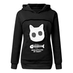 Cat lover hoodie cuddle bag (LAST 3 DAYS PROMOTION - 50% OFF)