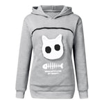Cat lover hoodie cuddle bag (LAST 3 DAYS PROMOTION - 50% OFF)
