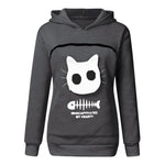 Cat lover hoodie cuddle bag (LAST 3 DAYS PROMOTION - 50% OFF)
