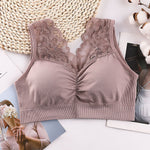 Push Up Comfort Super Elastic Breathable Lace Bra