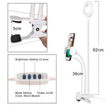 Photo Studio Selfie LED Ring Light with Cell Phone Mobile - Simooe 