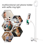 Photo Studio Selfie LED Ring Light with Cell Phone Mobile - Simooe 